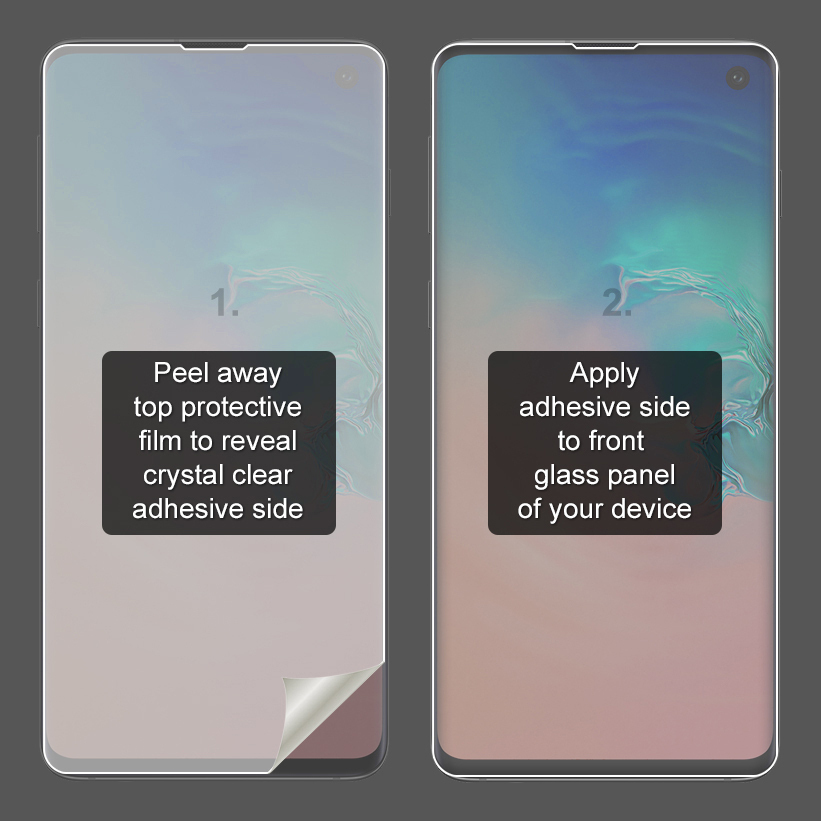 (2-Pack) Hydrogel TPU Film Screen Protector for Samsung Galaxy S10e